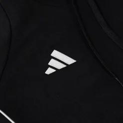 adidas PEC Zwolle Hooded Stadswapen Trainingspak Kids Zwart Wit