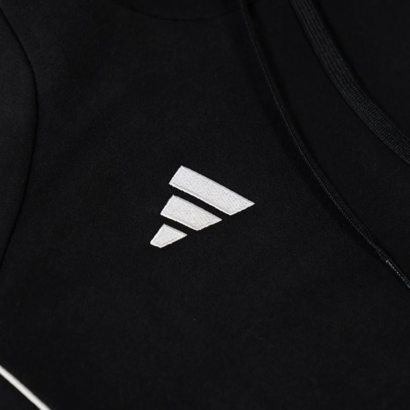 adidas PEC Zwolle Hoodie Stadswapen Kids Zwart Wit