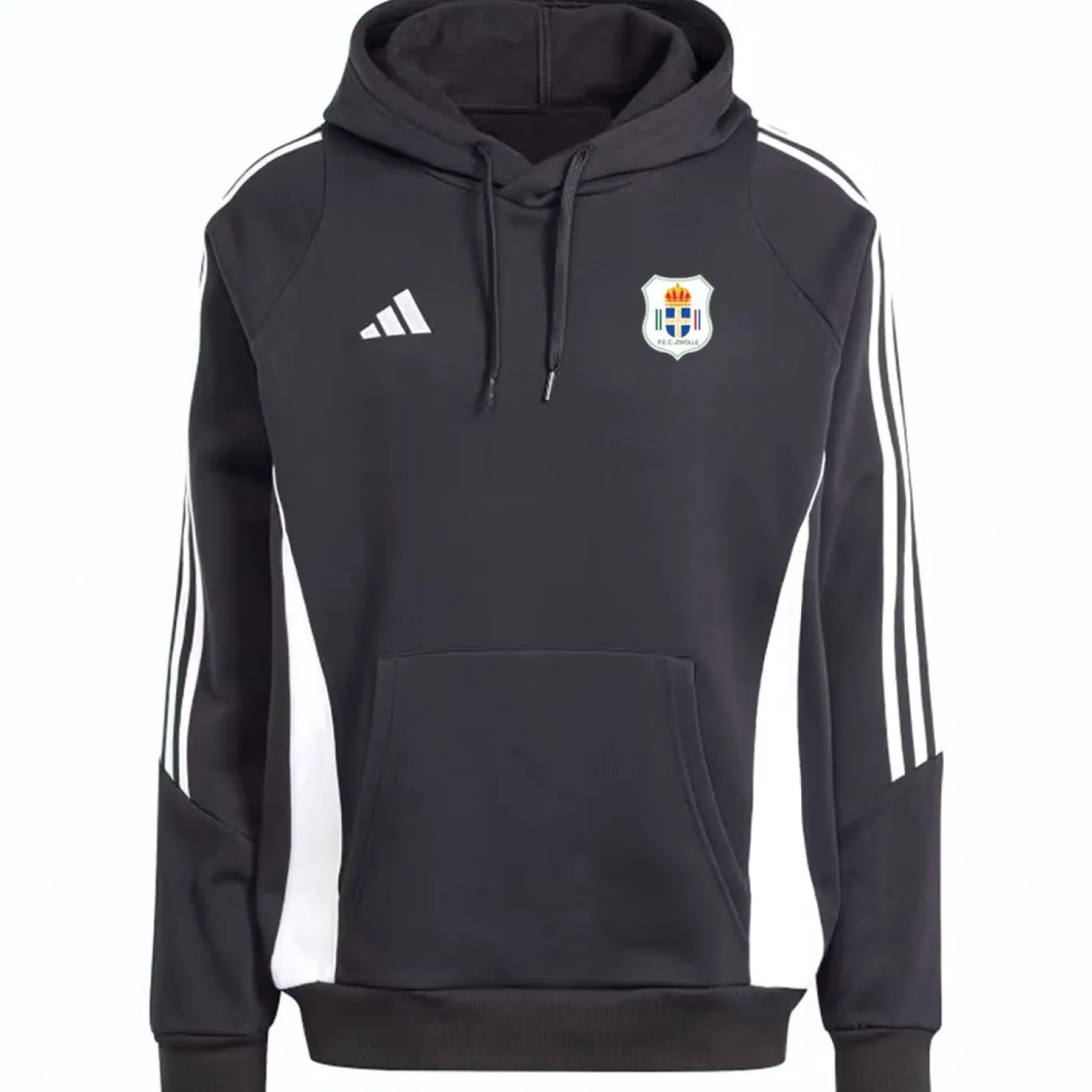 adidas PEC Zwolle Hoodie Zwart Wit
