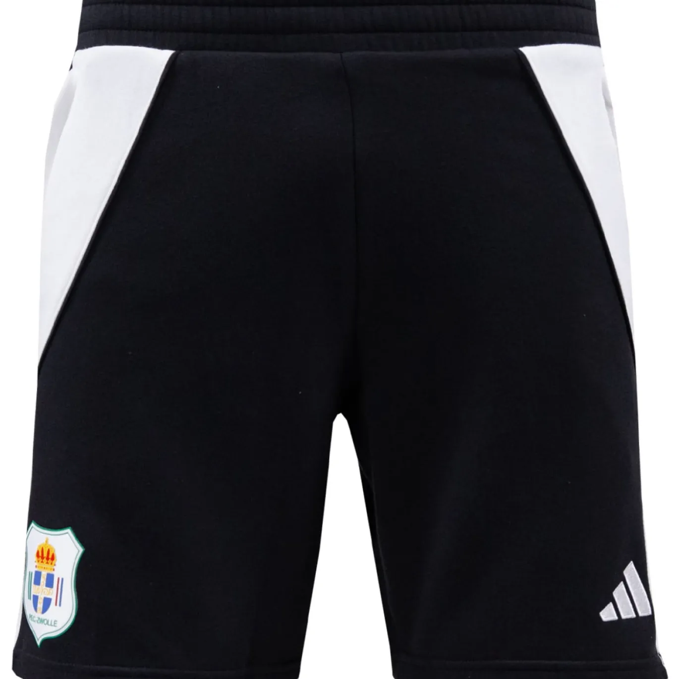 adidas PEC Zwolle Lifestyle Trainingsbroekje 2024-2025 Zwart Wit