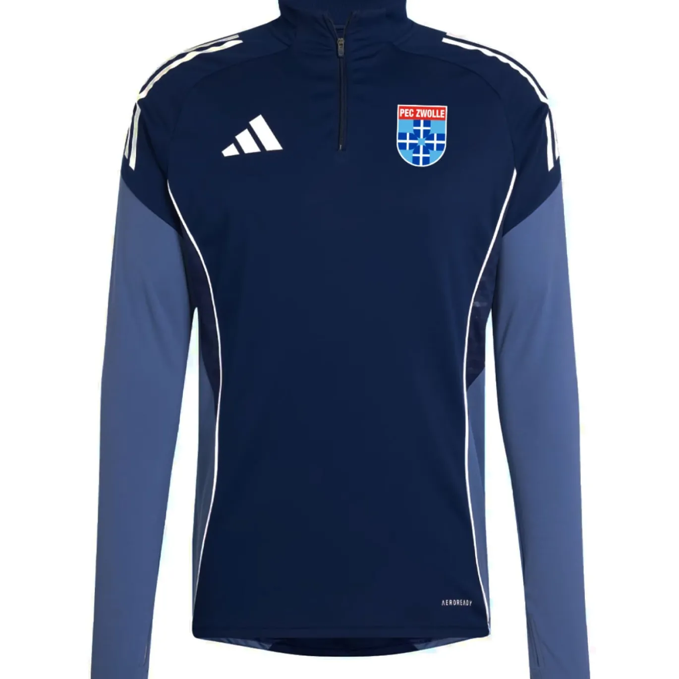 adidas PEC Zwolle Trainingspak 1/4-Zip 2026-2027 Donkerblauw