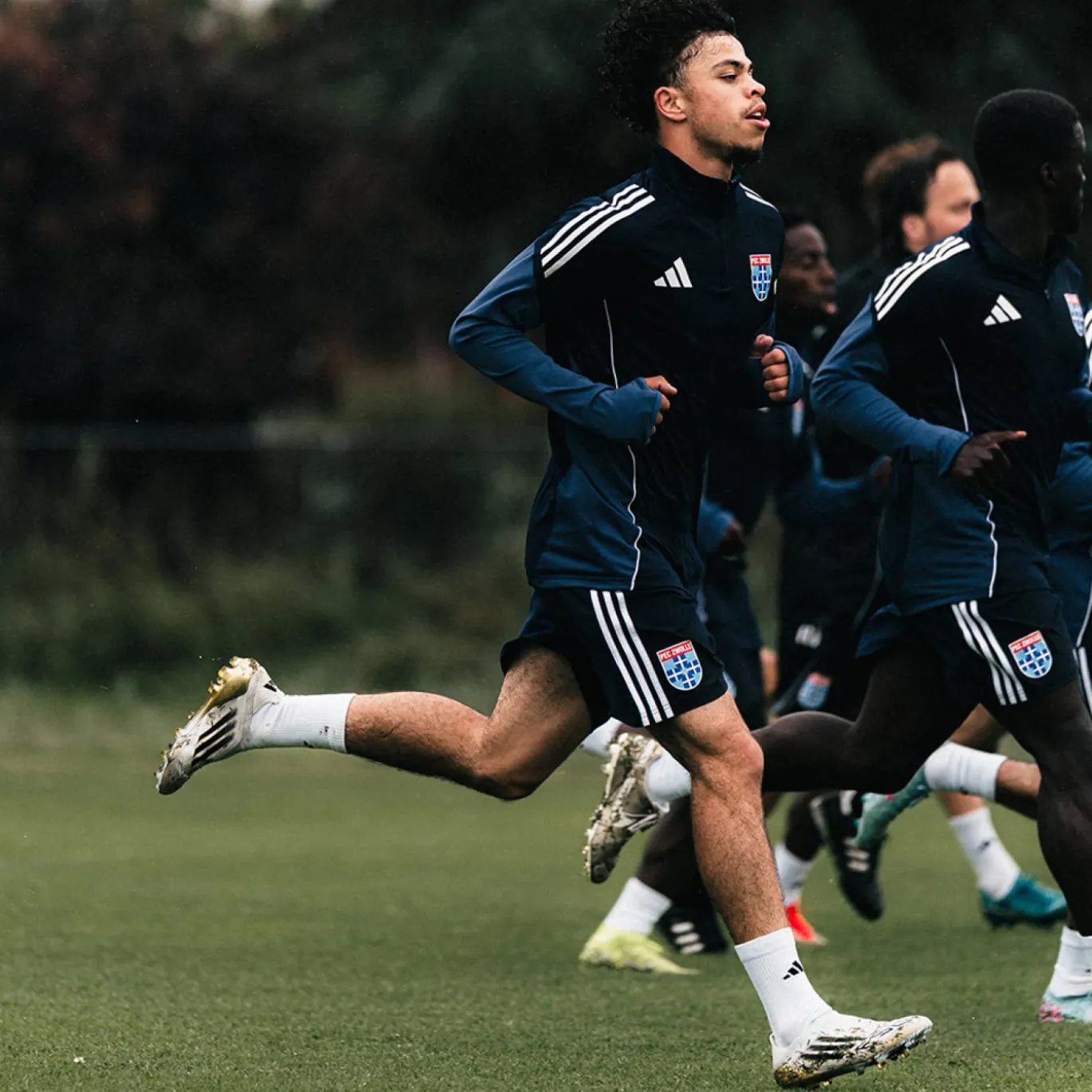 adidas PEC Zwolle Trainingstrui 2025-2026 Blauw