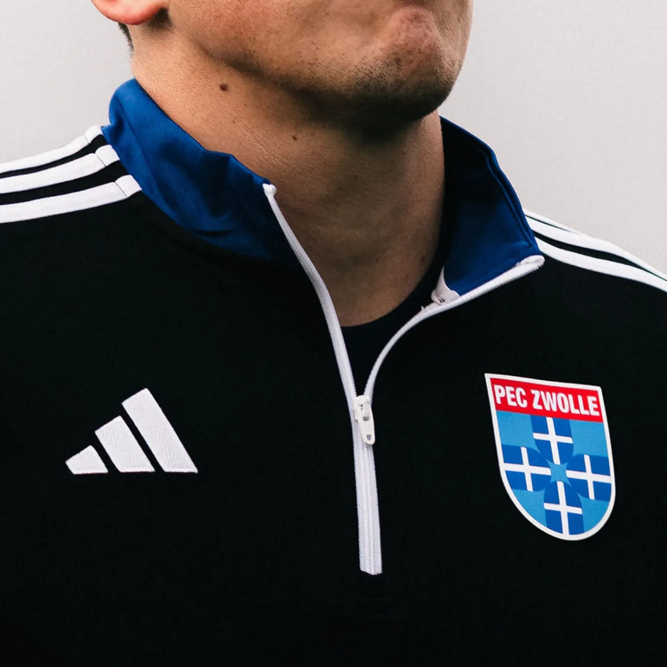 adidas PEC Zwolle Warming-Up Anthem Trainingsjack 2025-2026