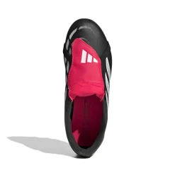 adidas Predator Club FT Gras / Kunstgras Voetbalschoenen (MG) Kids Zwart Wit Rood