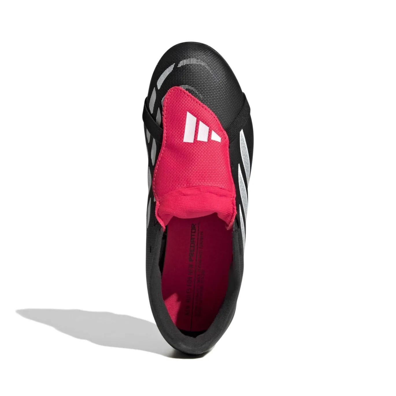 adidas Predator Club FT Gras / Kunstgras Voetbalschoenen (MG) Kids Zwart Wit Rood