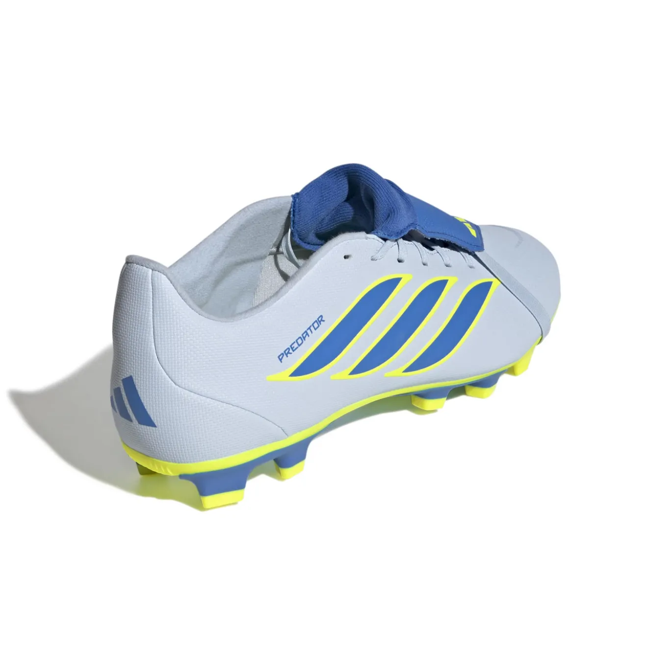adidas Predator Club FT Gras / Kunstgras Voetbalschoenen (MG) Lichtblauw Blauw Geel