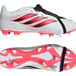adidas Predator Club FT Gras / Kunstgras Voetbalschoenen (MG) Wit Zwart Roze