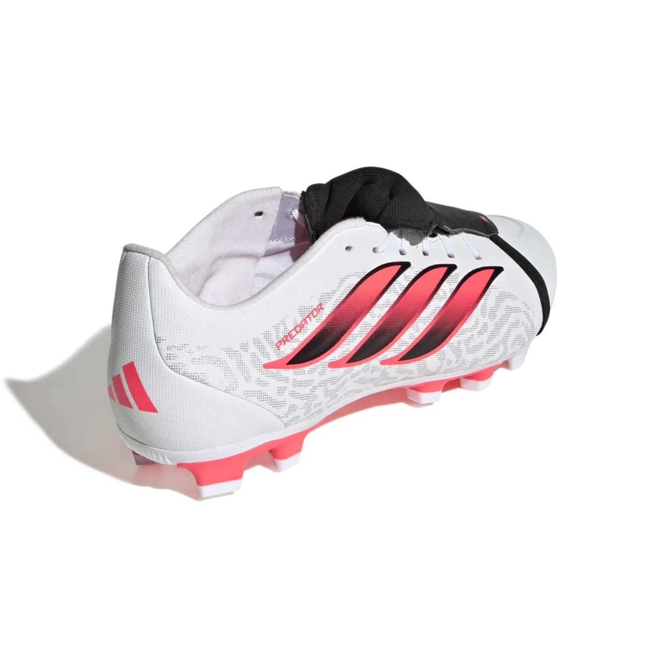adidas Predator Club FT Gras / Kunstgras Voetbalschoenen (MG) Wit Zwart Roze
