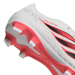 adidas Predator Club FT Gras / Kunstgras Voetbalschoenen (MG) Wit Zwart Roze