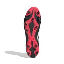 adidas Predator Club Gras / Kunstgras Voetbalschoenen (MG) Zwart Wit Rood