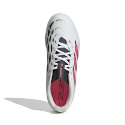 adidas Predator Club Zaalvoetbalschoenen (IN) Kids Wit Zwart Roze