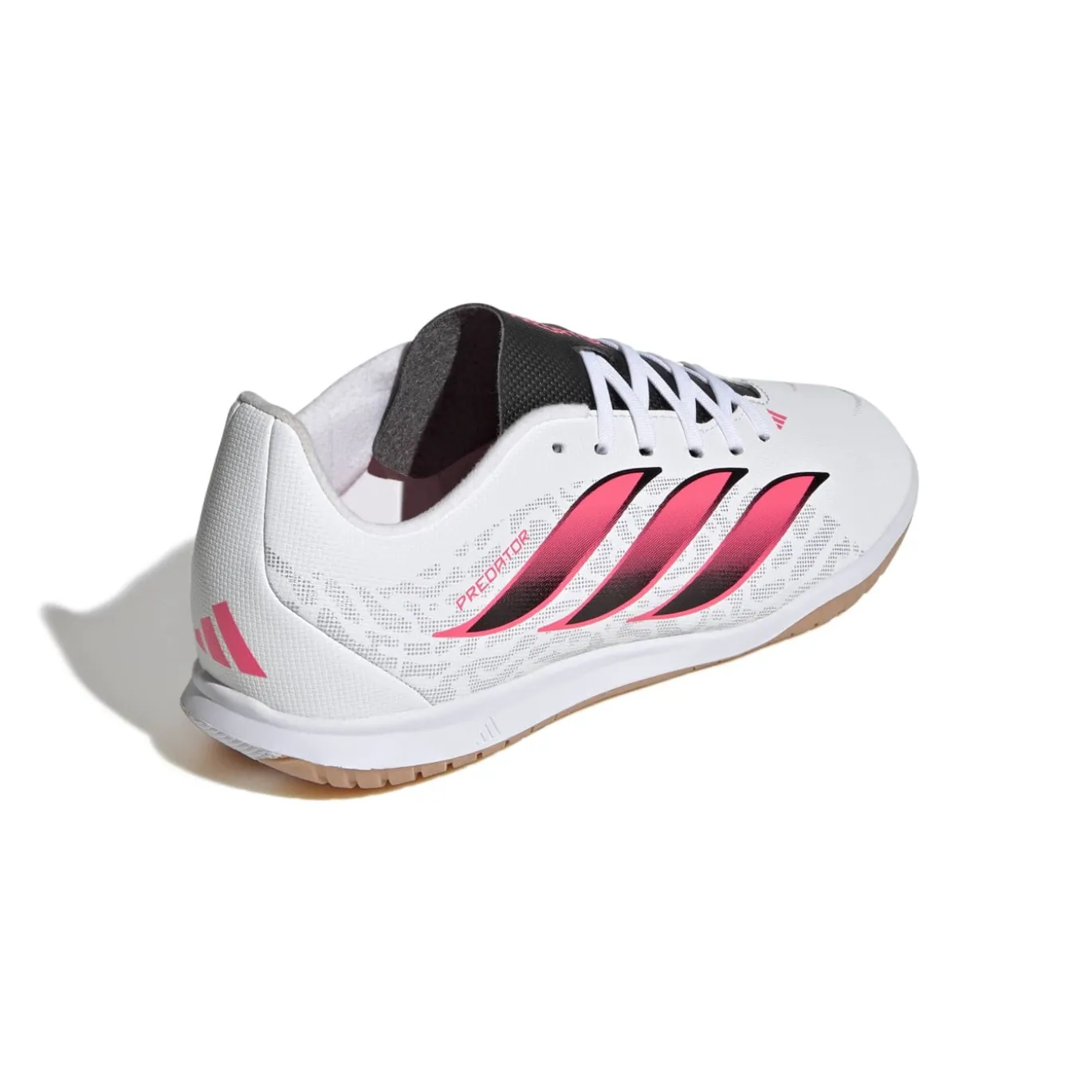 adidas Predator Club Zaalvoetbalschoenen (IN) Kids Wit Zwart Roze