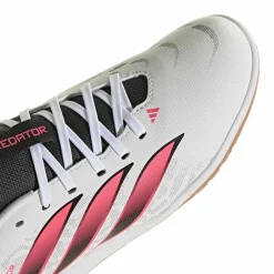 adidas Predator Club Zaalvoetbalschoenen (IN) Kids Wit Zwart Roze
