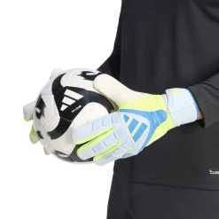 adidas Predator Competition Keepershandschoenen Lichtblauw Blauw Neongeel