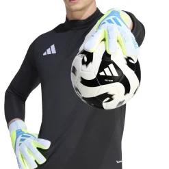 adidas Predator Competition Keepershandschoenen Lichtblauw Blauw Neongeel