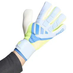 adidas Predator Competition Keepershandschoenen Lichtblauw Blauw Neongeel