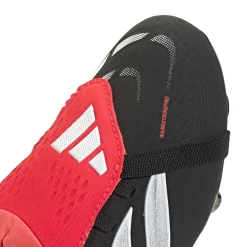 adidas Predator Elite FT Gras Voetbalschoenen (FG) Kids Zwart Wit Rood