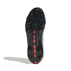 adidas Predator Elite FT Gras Voetbalschoenen (FG) Kids Zwart Wit Rood
