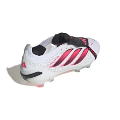 adidas Predator Elite FT Gras Voetbalschoenen (FG) Wit Zwart Roze