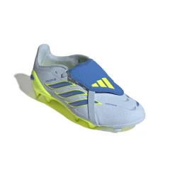 adidas Predator Elite FT Gras Voetbalschoenen (FG) Kids Lichtblauw Blauw Geel