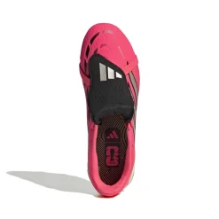 adidas Predator Elite FT Gras Voetbalschoenen (FG) Kids Felroze Zilvergrijs Zwart Goud
