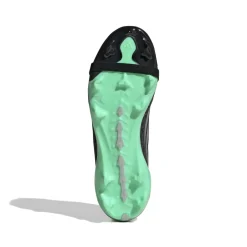 adidas Predator Elite FT Gras Voetbalschoenen (FG) Kids Zwart Zilver Mintgroen