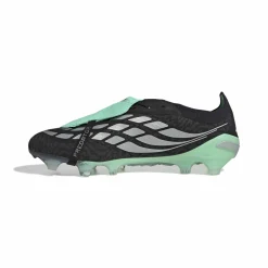 adidas Predator Elite FT Gras Voetbalschoenen (FG) Zwart Zilver Mintgroen