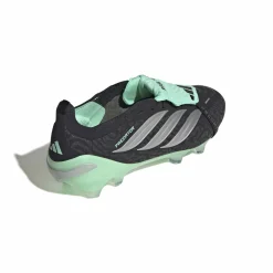adidas Predator Elite FT Gras Voetbalschoenen (FG) Zwart Zilver Mintgroen