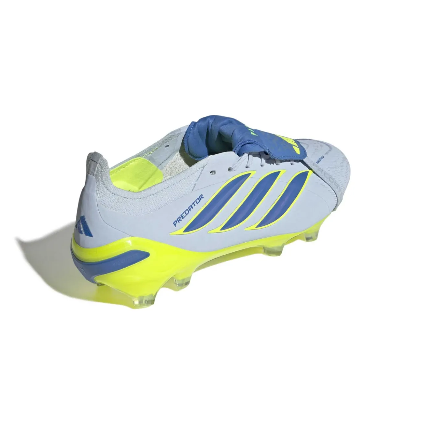 adidas Predator Elite FT Gras Voetbalschoenen (FG) Lichtblauw Blauw Geel