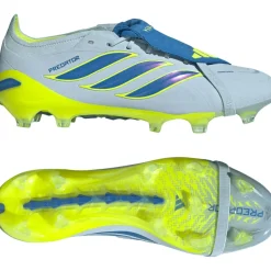 adidas Predator Elite FT Gras Voetbalschoenen (FG) Lichtblauw Blauw Geel