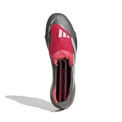 adidas Predator Elite FT IJzeren-Nop Voetbalschoenen (SG) Donkergrijs Wit Zilver Rood