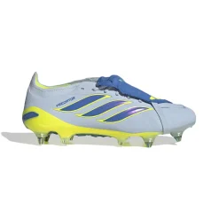 adidas Predator Elite FT IJzeren-Nop Voetbalschoenen (SG) Lichtblauw Blauw Geel