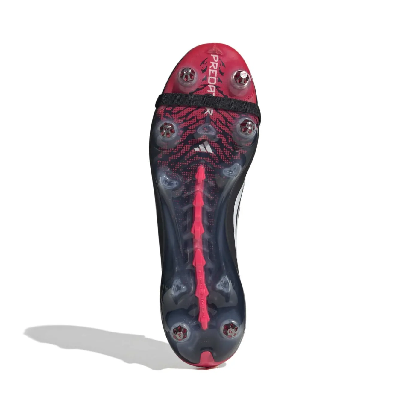 adidas Predator Elite FT IJzeren-Nop Voetbalschoenen (SG) Zwart Wit Rood