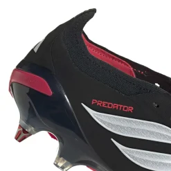 adidas Predator Elite FT IJzeren-Nop Voetbalschoenen (SG) Zwart Wit Rood