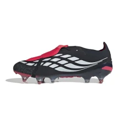 adidas Predator Elite FT IJzeren-Nop Voetbalschoenen (SG) Zwart Wit Rood