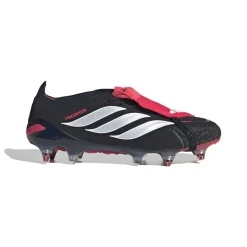 adidas Predator Elite FT IJzeren-Nop Voetbalschoenen (SG) Zwart Wit Rood