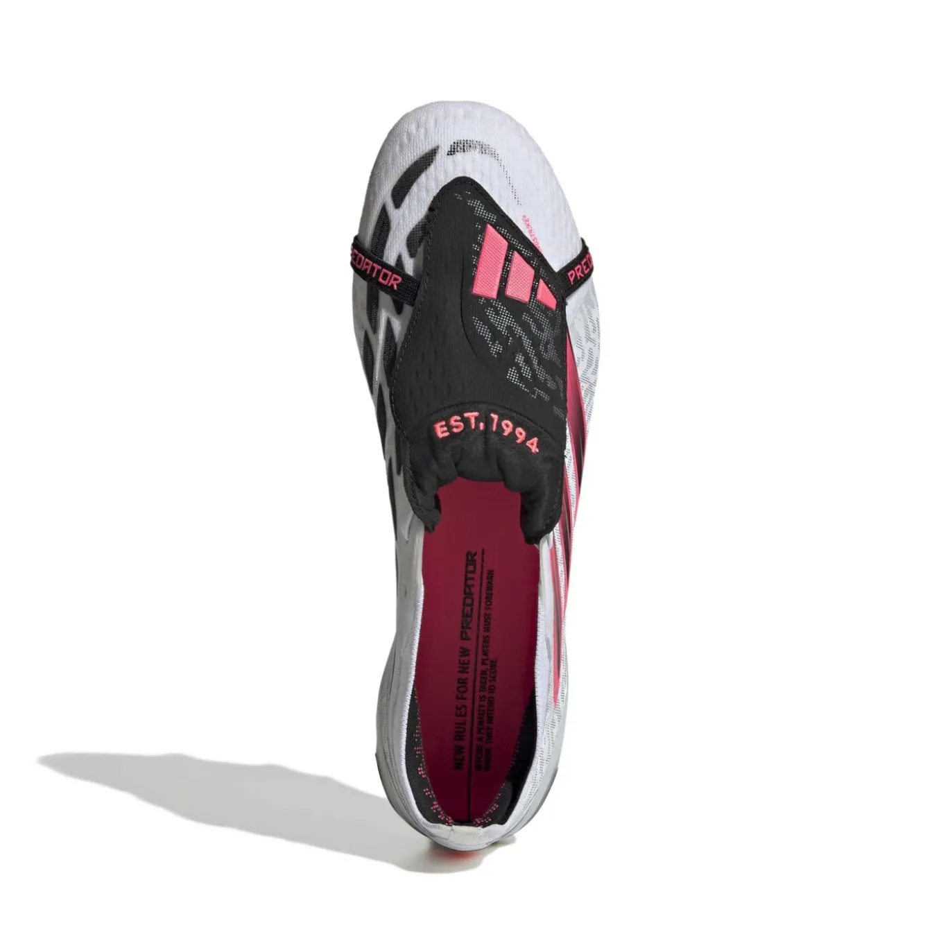 adidas Predator Elite FT IJzeren-Nop Voetbalschoenen (SG) Wit Zwart Roze