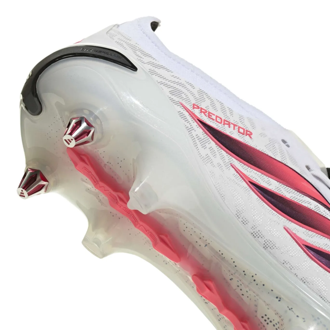 adidas Predator Elite FT IJzeren-Nop Voetbalschoenen (SG) Wit Zwart Roze