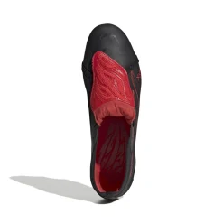 adidas Predator Elite FT L-Tech Gras Voetbalschoenen (FG) Zwart Zwart Rood