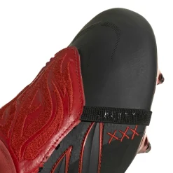 adidas Predator Elite FT L-Tech IJzeren-Nop Voetbalschoenen (SG) Zwart Zwart Rood