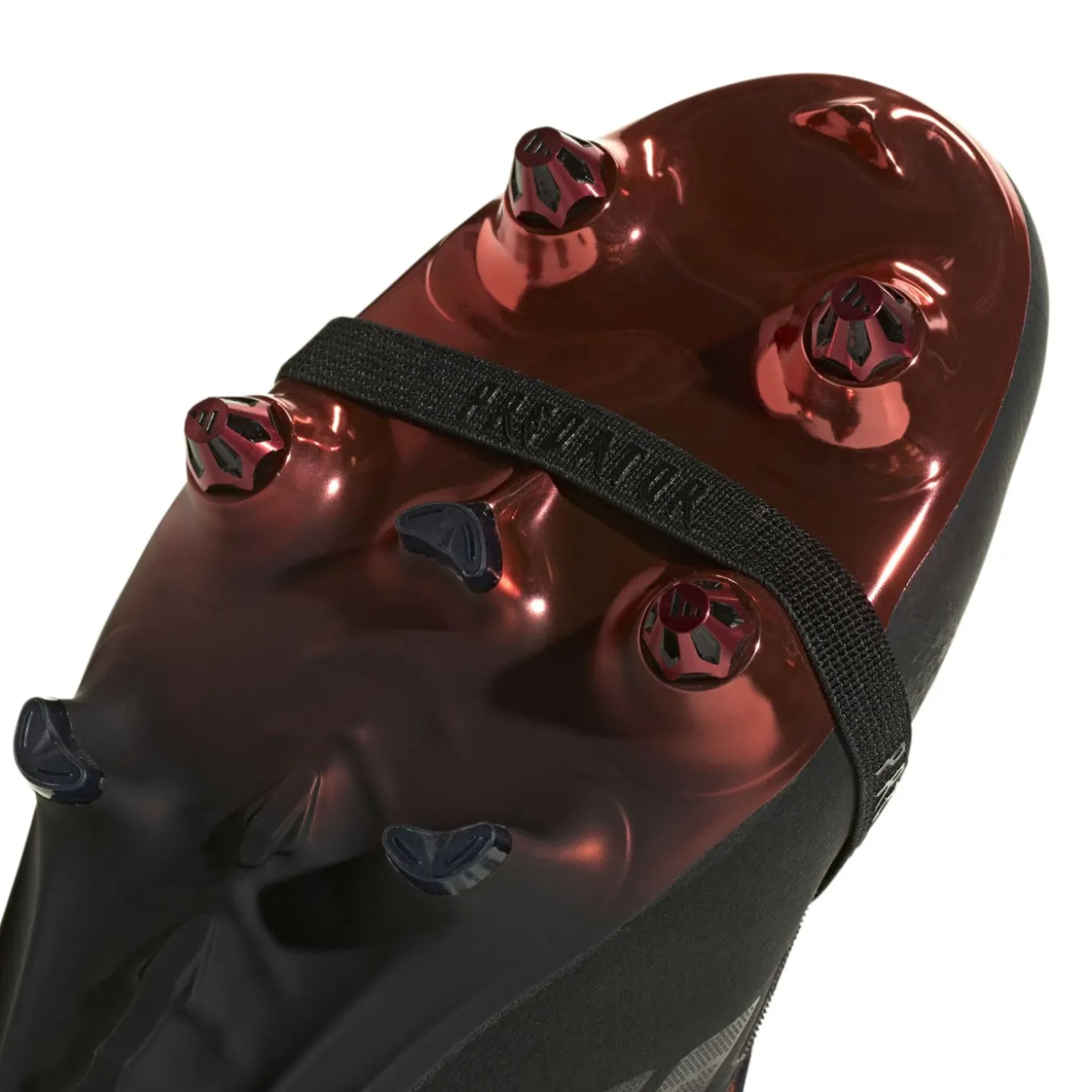 adidas Predator Elite FT L-Tech IJzeren-Nop Voetbalschoenen (SG) Zwart Zwart Rood