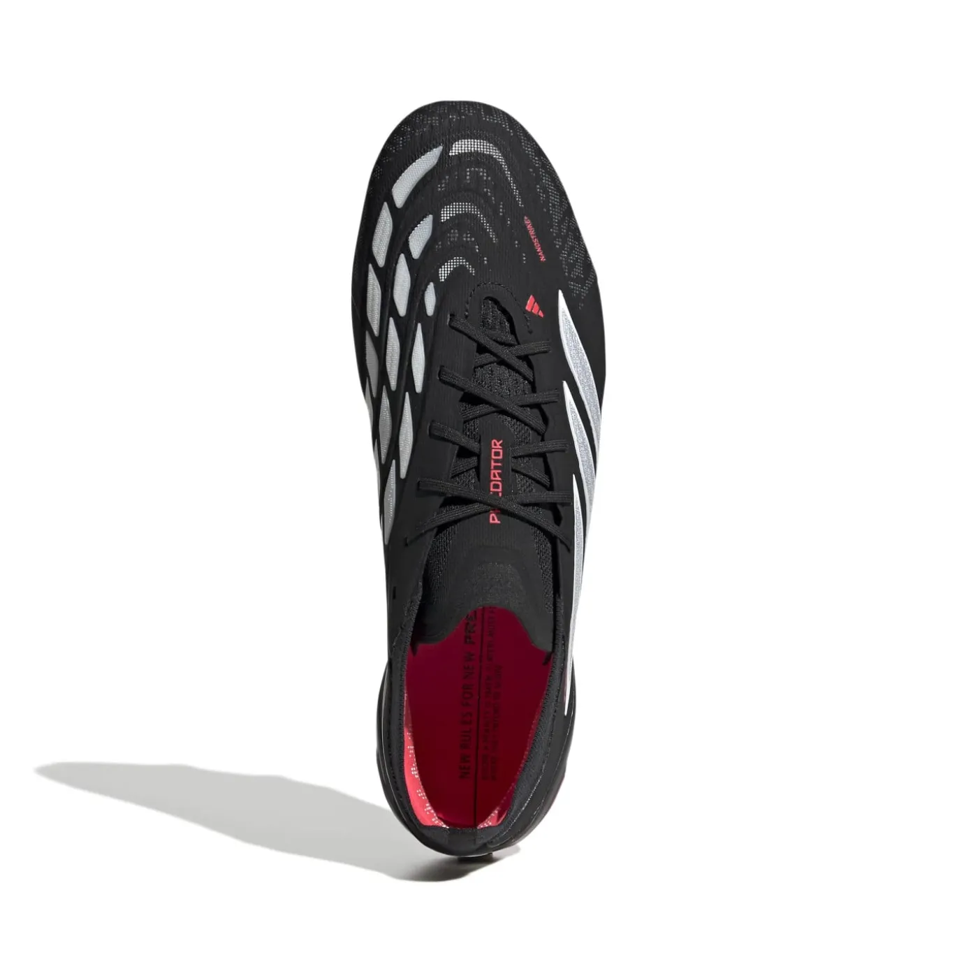 adidas Predator Elite Gras Voetbalschoenen (FG) Zwart Wit Rood