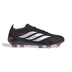 adidas Predator Elite Gras Voetbalschoenen (FG) Zwart Wit Rood