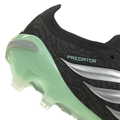 adidas Predator Elite Gras Voetbalschoenen (FG) Zwart Zilver Mintgroen