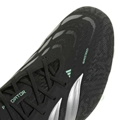 adidas Predator Elite Gras Voetbalschoenen (FG) Zwart Zilver Mintgroen