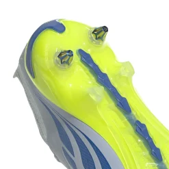 adidas Predator Elite IJzeren-Nop Voetbalschoenen (SG) Lichtblauw Blauw Geel