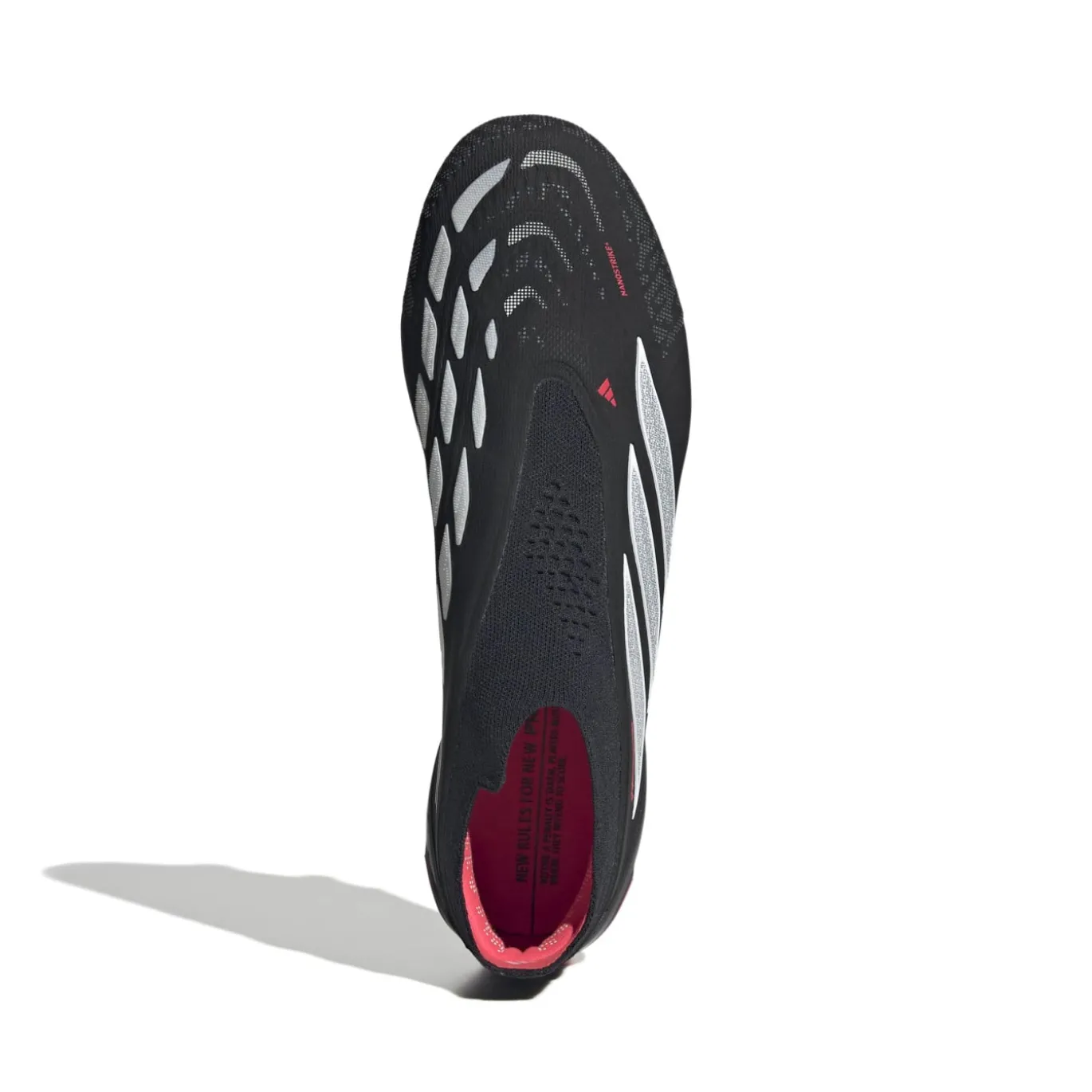 adidas Predator Elite Veterloze Gras Voetbalschoenen (FG) Zwart Wit Rood