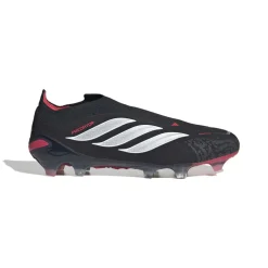 adidas Predator Elite Veterloze Gras Voetbalschoenen (FG) Zwart Wit Rood
