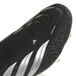 adidas Predator Elite Veterloze IJzeren-Nop Voetbalschoenen (SG) Zwart Zilver Mintgroen
