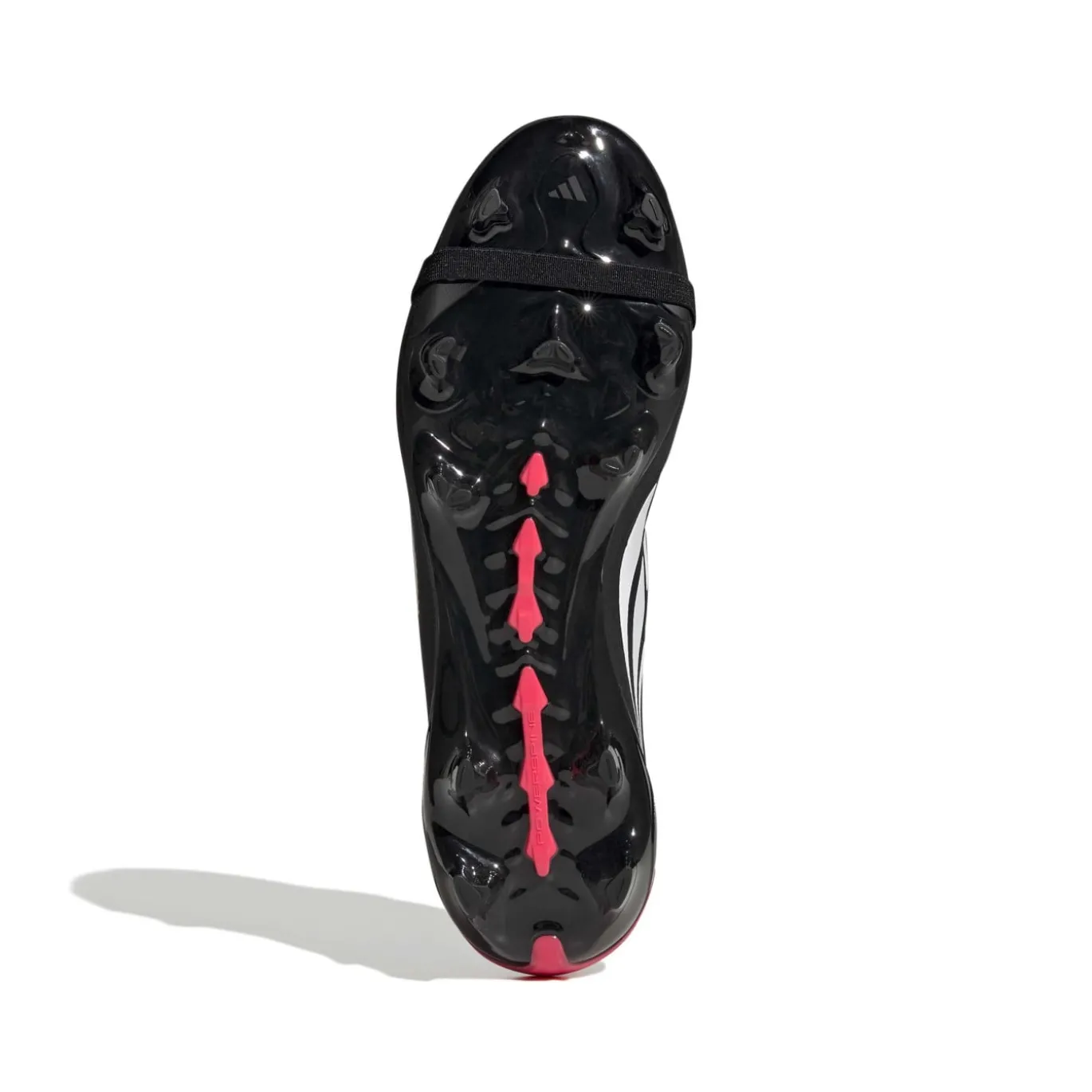 adidas Predator League FT Gras Voetbalschoenen (FG) Zwart Wit Rood